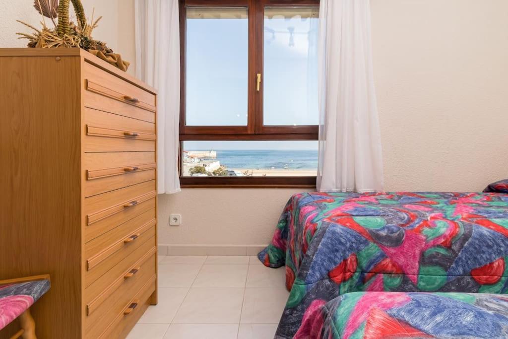 Apto En Primera Linea De Playa Comillas Exteriör bild